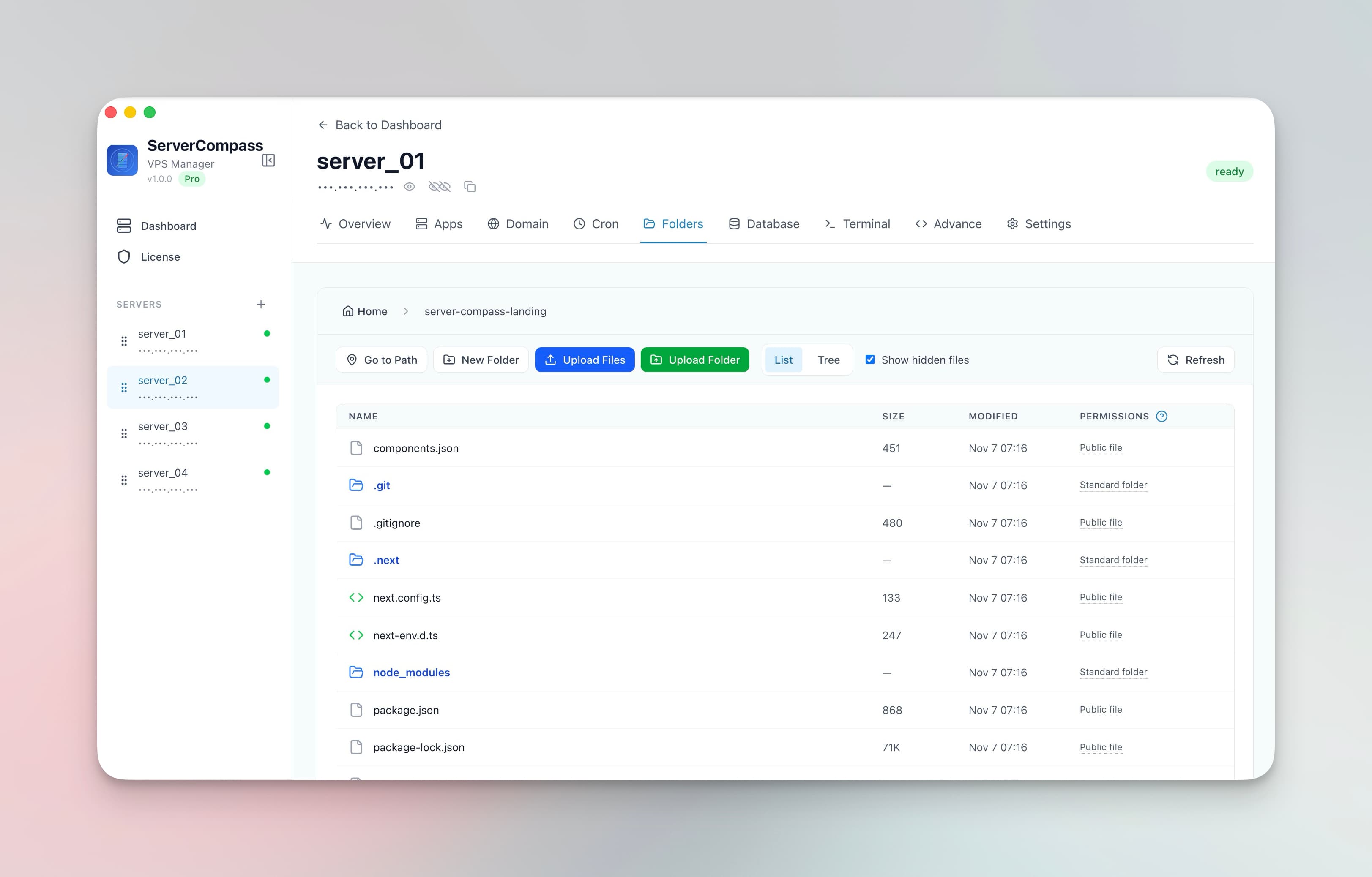 File Browser & Terminal