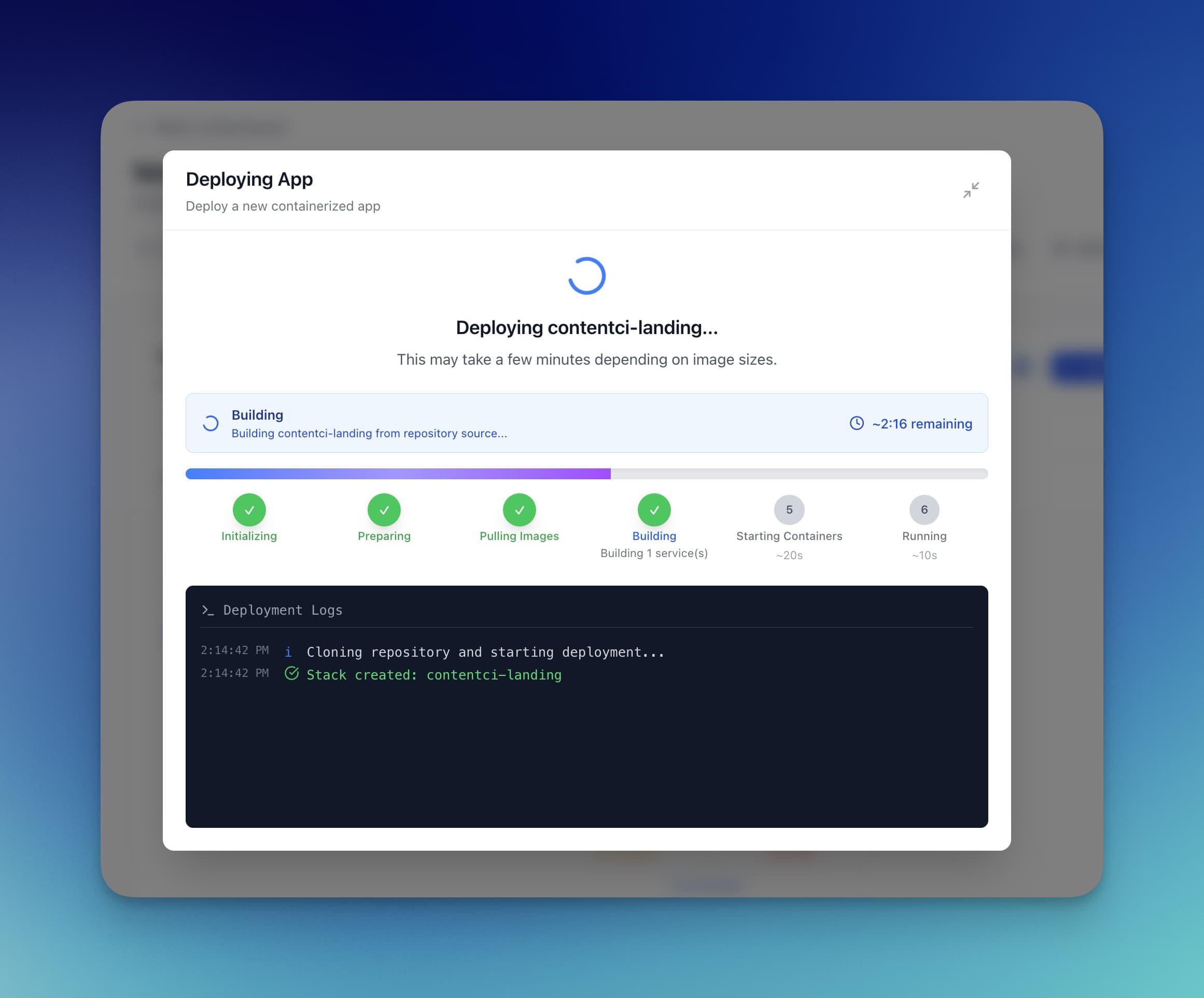 GUI app to deploy Docker apps to VPS in minutes without knowing command lines