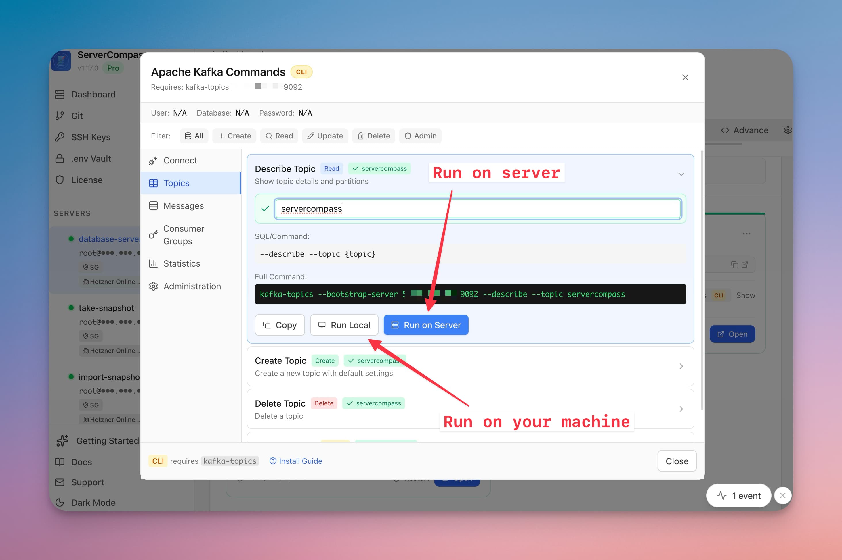 Stop Googling Database Commands: Auto-Generate CLI and cURL in One Click