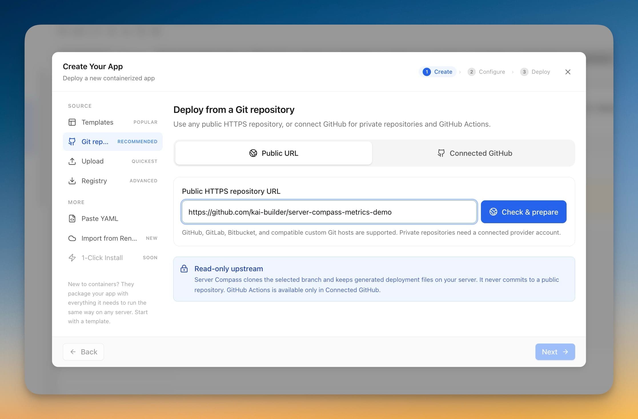 Deploy Any Public Git Repository Without Forking It