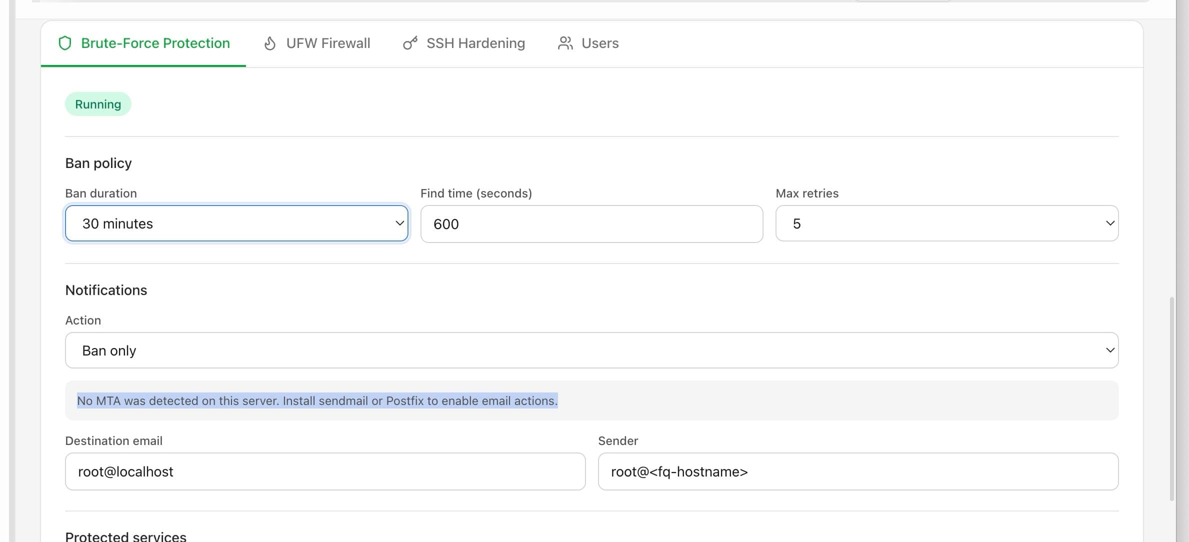 SSH Hardening & Fail2Ban - Screenshot 4
