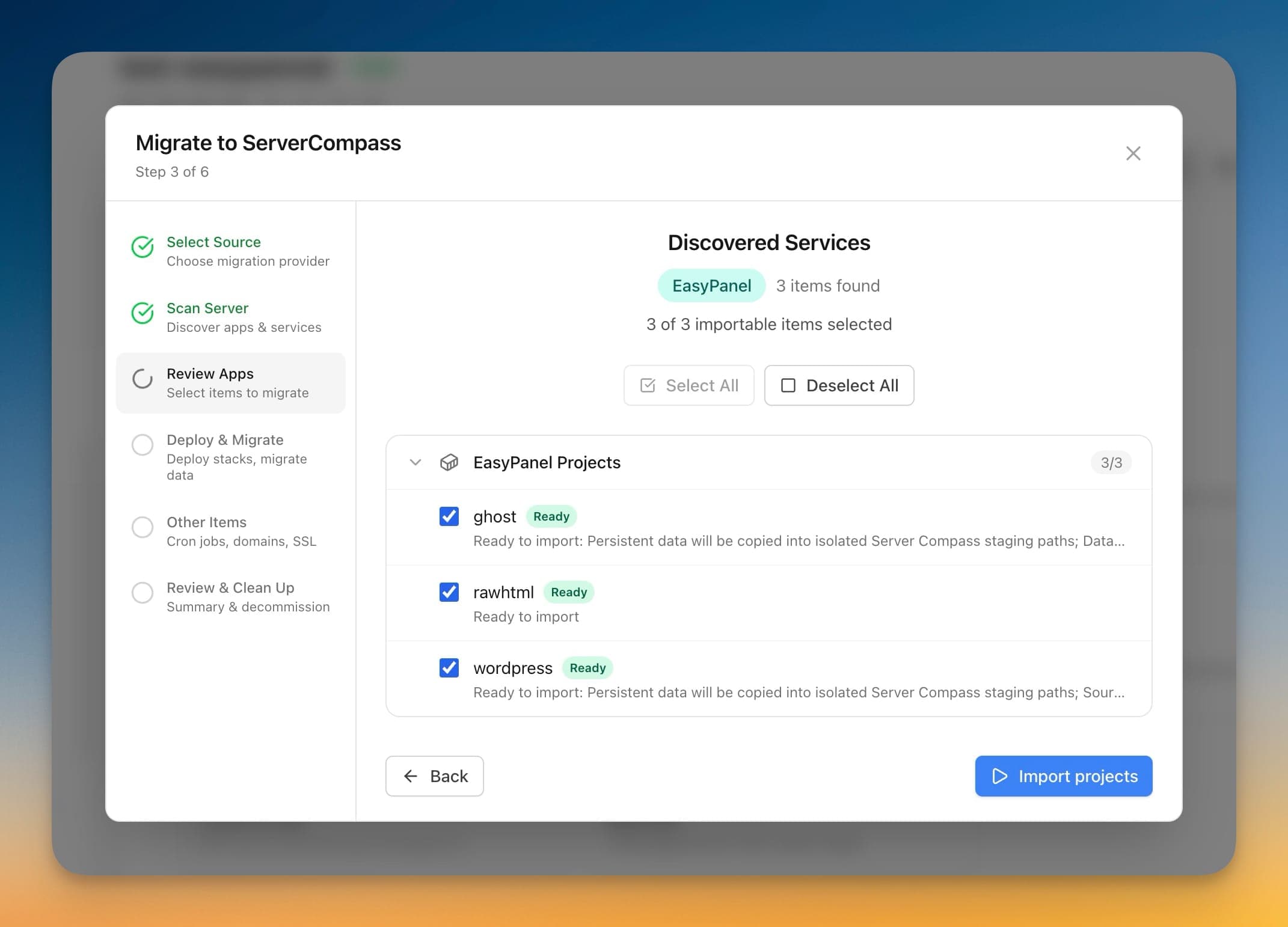 Move Your EasyPanel Apps to Your Own VPS — Without Taking the Old One Down