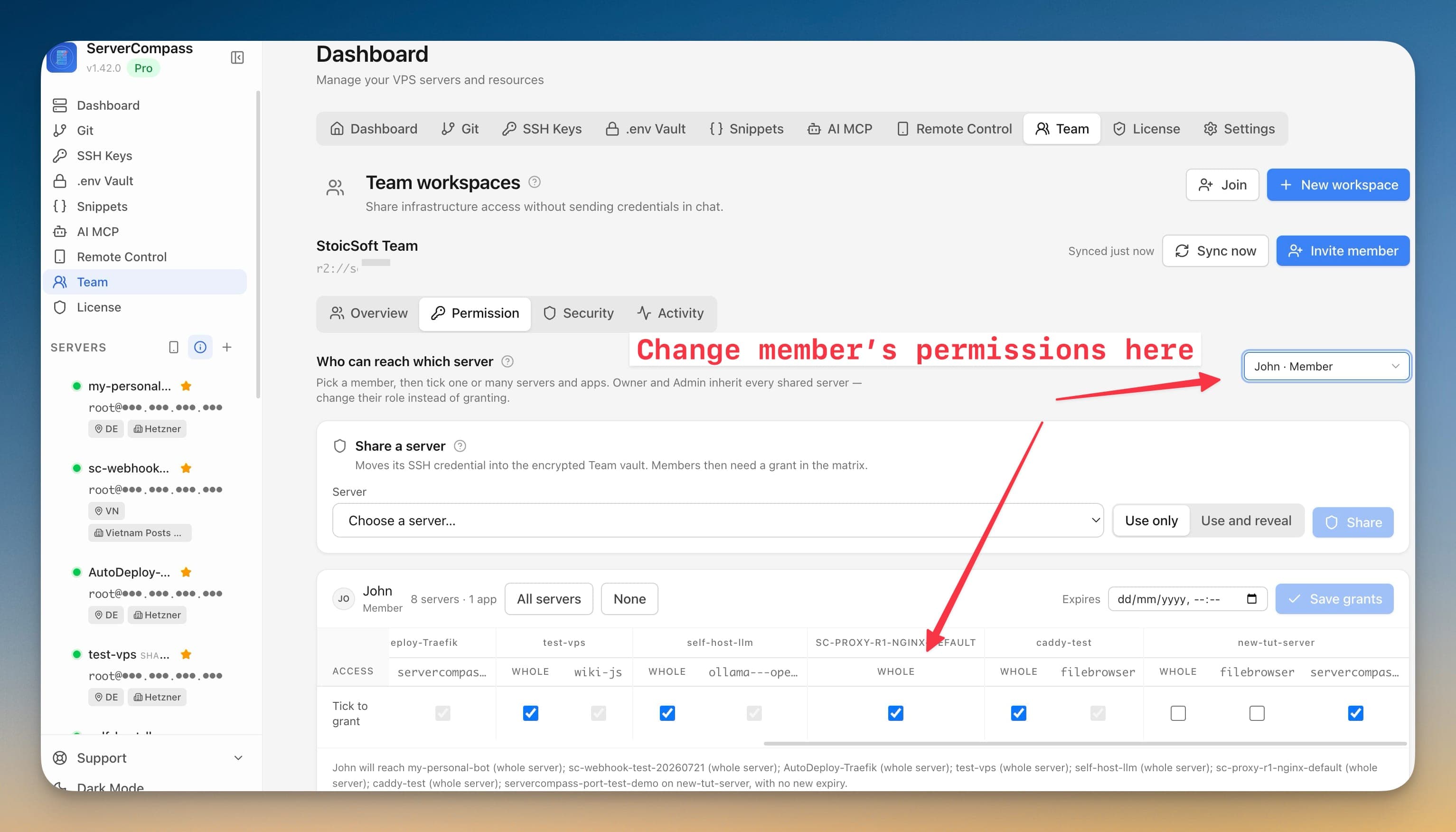 Share Server Access With Your Team Without Sharing Passwords